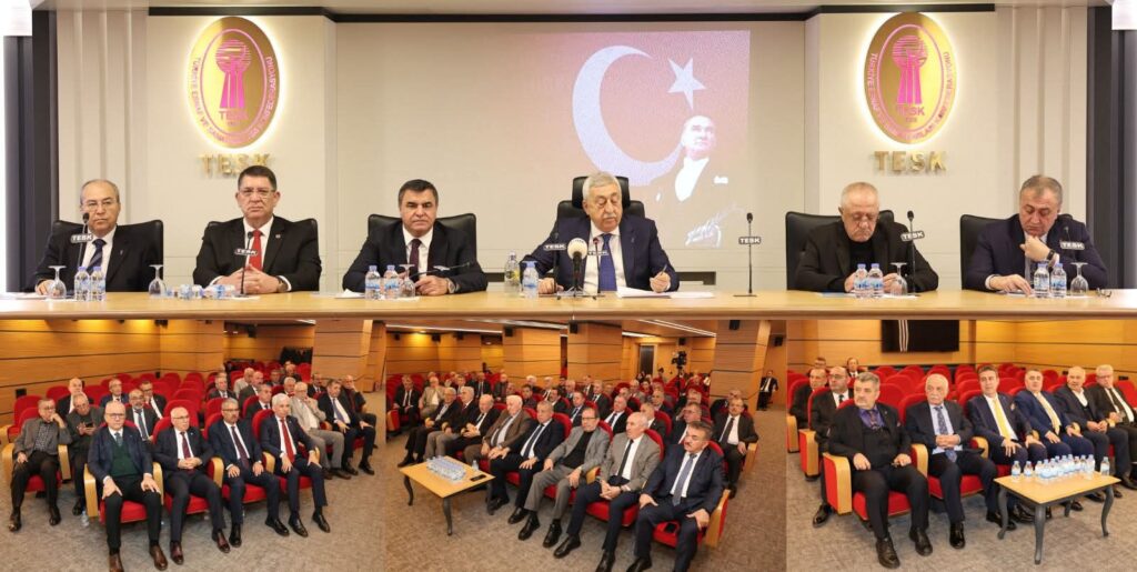 TESK ‘ten geniş katılımlı toplantıyla,  415 meslek dalı adına gerçek usulde vergilendirmeye geçişin ertelenmesi talebi