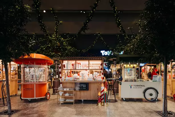 Terminal Kadıköy’de Winter Alley ziyaretçilerini bekliyor