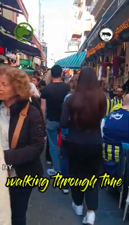 walking trough time in Kadıköy Historical bazaar