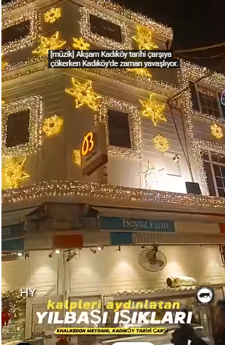Kalpleri Aydınlatan Yılbaşı Işıkları