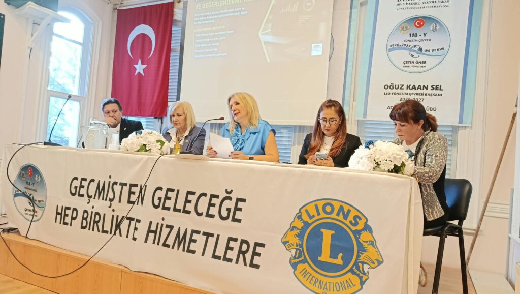Lions’un Halkla İlişkiler Toplantısı Kilercibaşı Lions Evinde Yapıldı